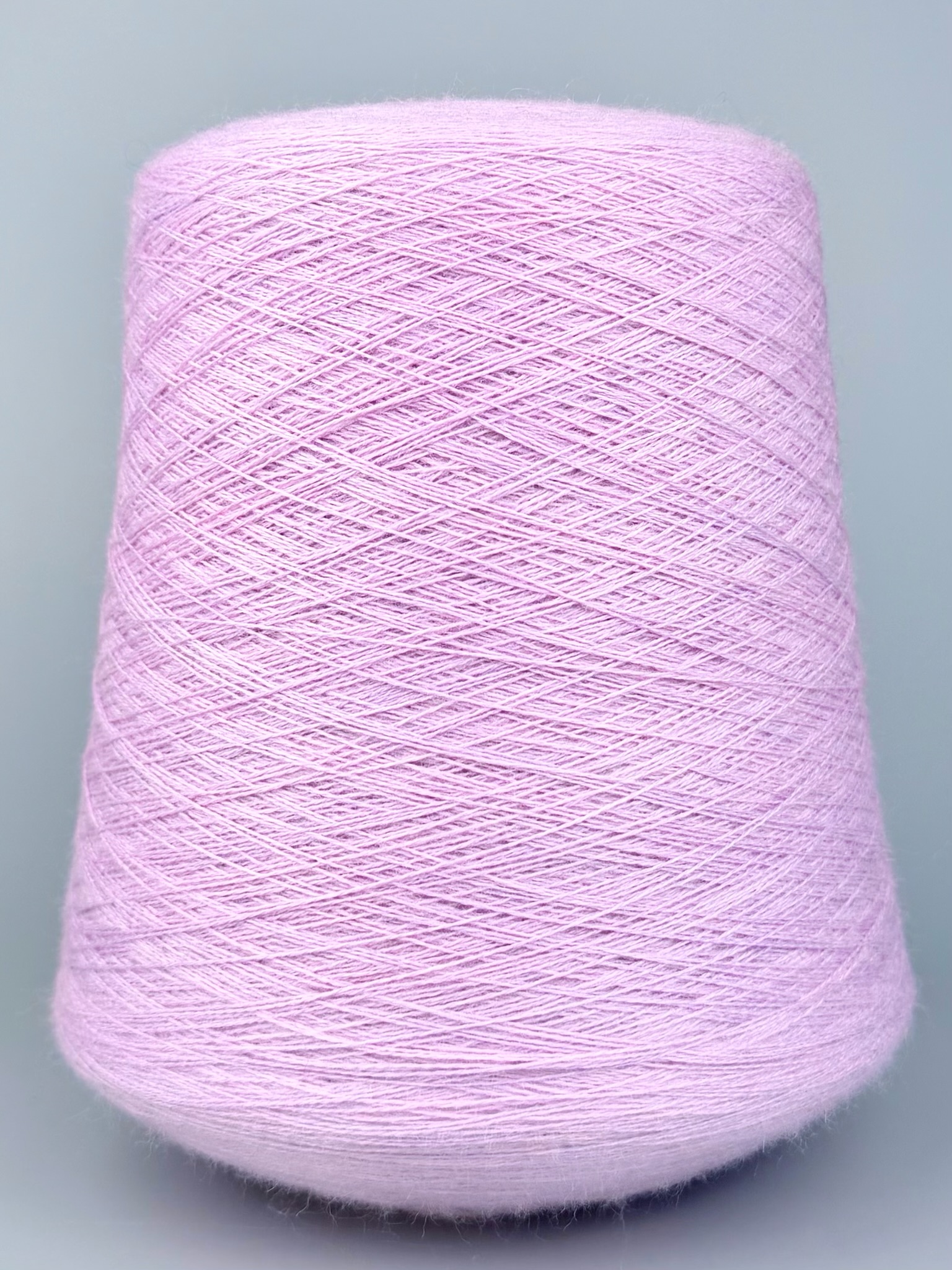 Südwolle Group Art. Victoria Nm 2/30 – Garn aus 100 % Merino extrafine col. Lavendel Mélange 4M1776 foto 2