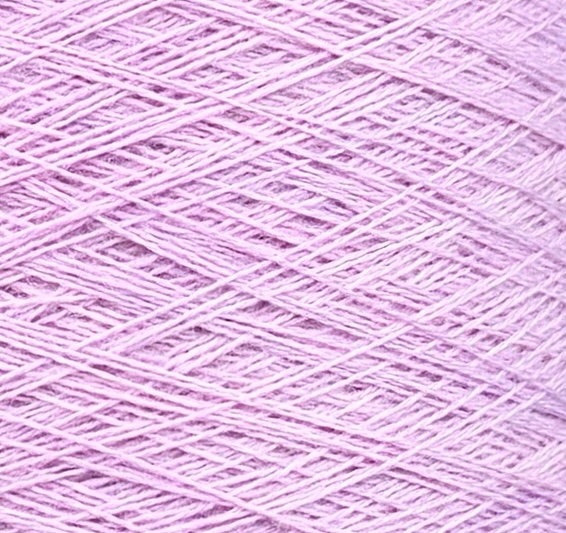 Südwolle Group Art. Victoria Nm 2/30 – Garn aus 100 % Merino extrafine col. Lavendel Mélange 4M1776