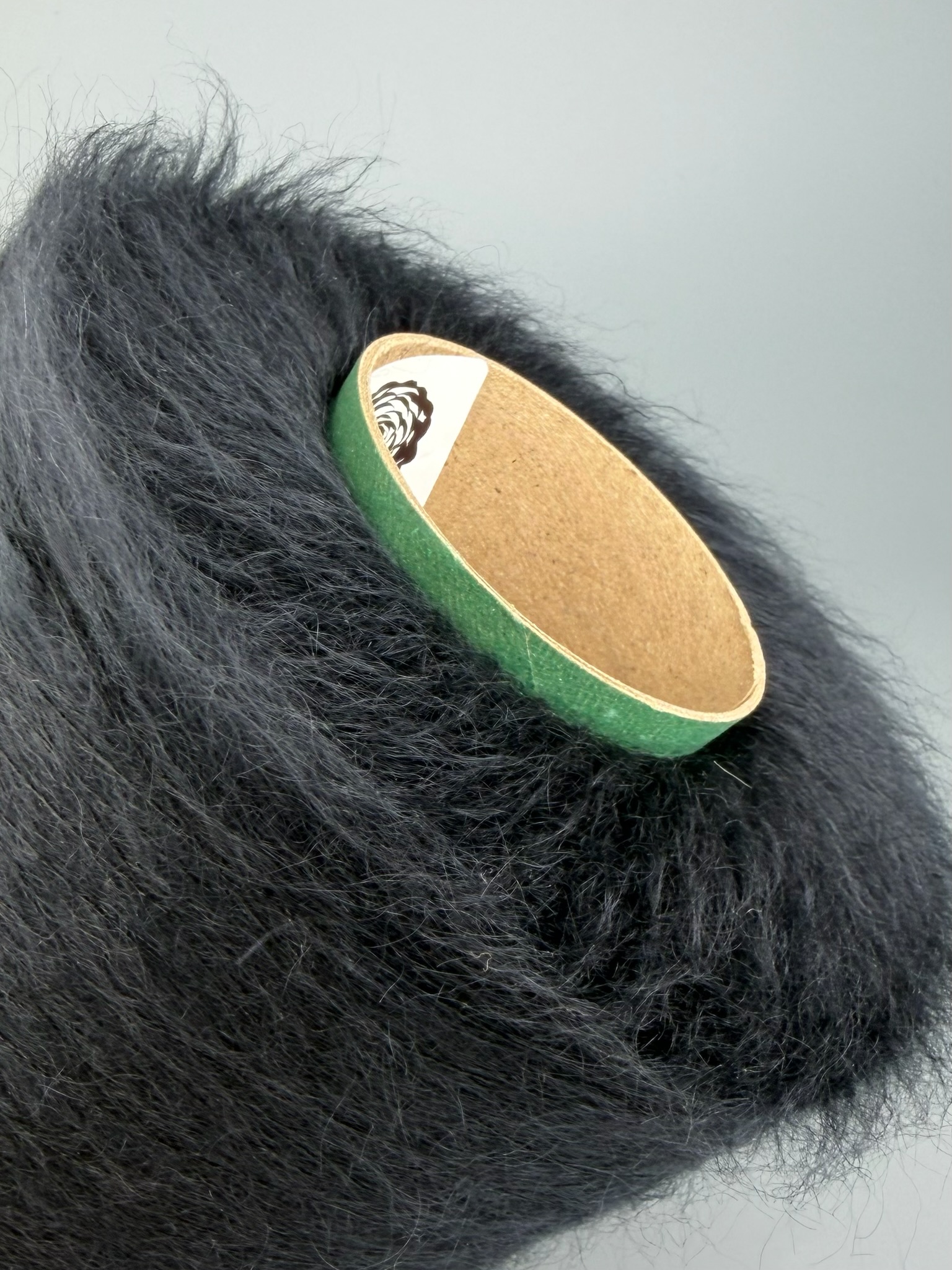 Lanificio Dell’Olivo Rouge Nm 15000 – Super Kid Mohair & Baby Alpaka col. Marineblau foto 3