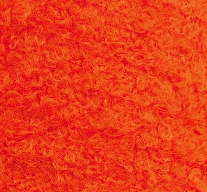 Bouclégarn col. Neonorange ca. 500 m / 100 g Outlet