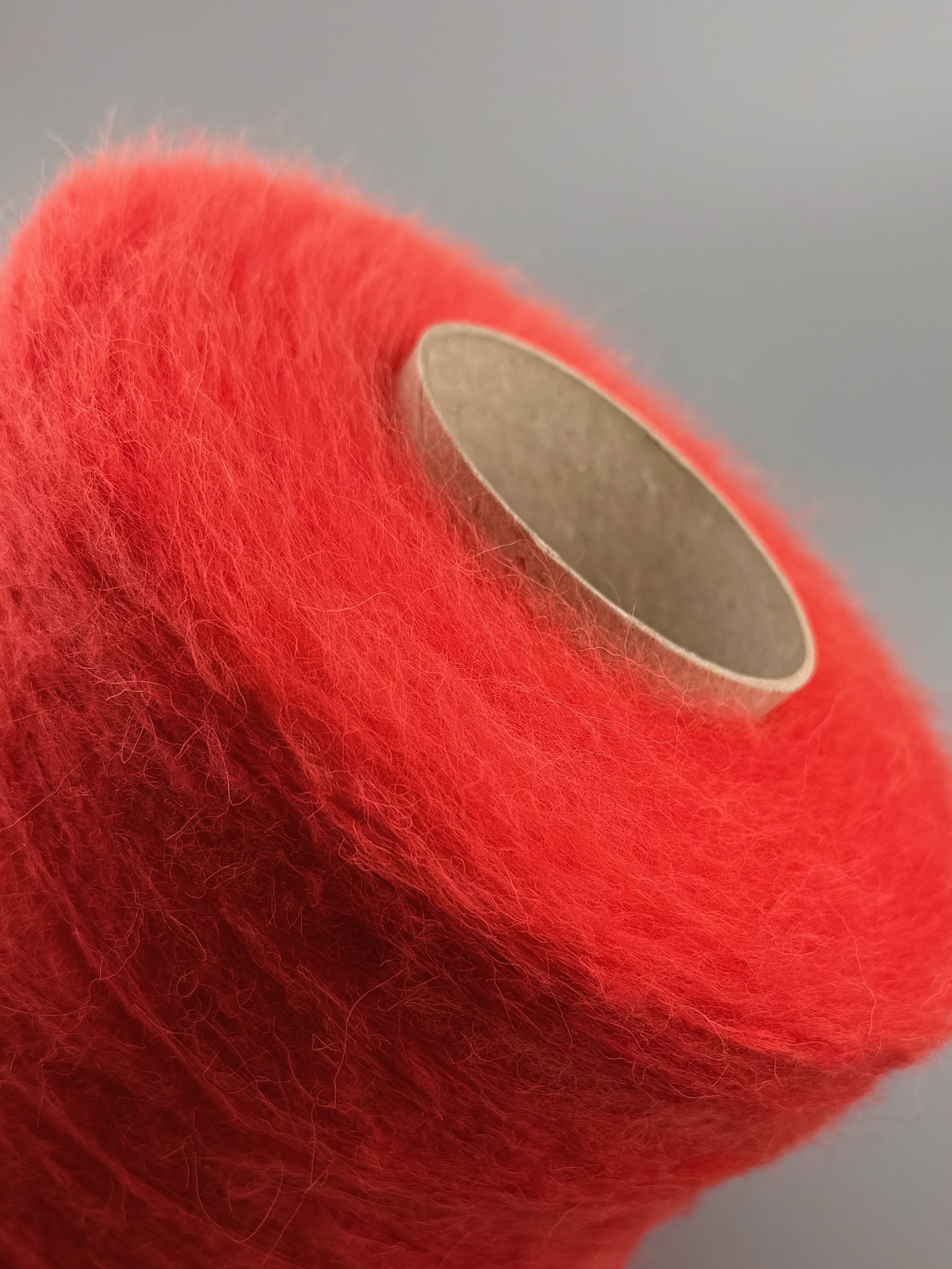 Mohair con Nylon 900m*2 (450m/100g) – Outlet – col. Corallo foto 3
