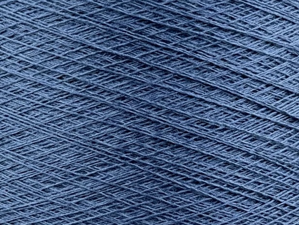 Cariaggi Menfi Nm 2×2/120 – Fil  en Soie et Coton col. Bleu denim