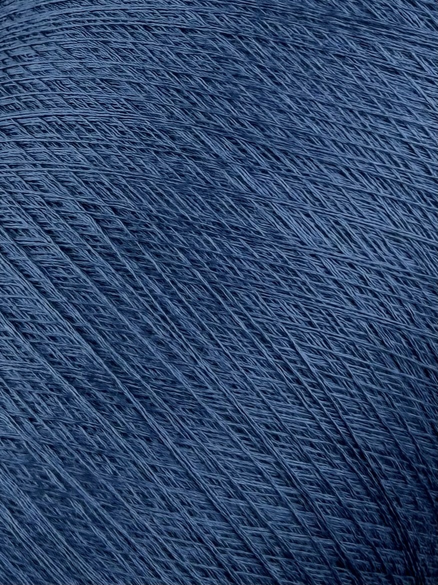 Cariaggi Menfi Nm 2×2/120  – Garn aus Seide und Baumwolle col. Denimblau