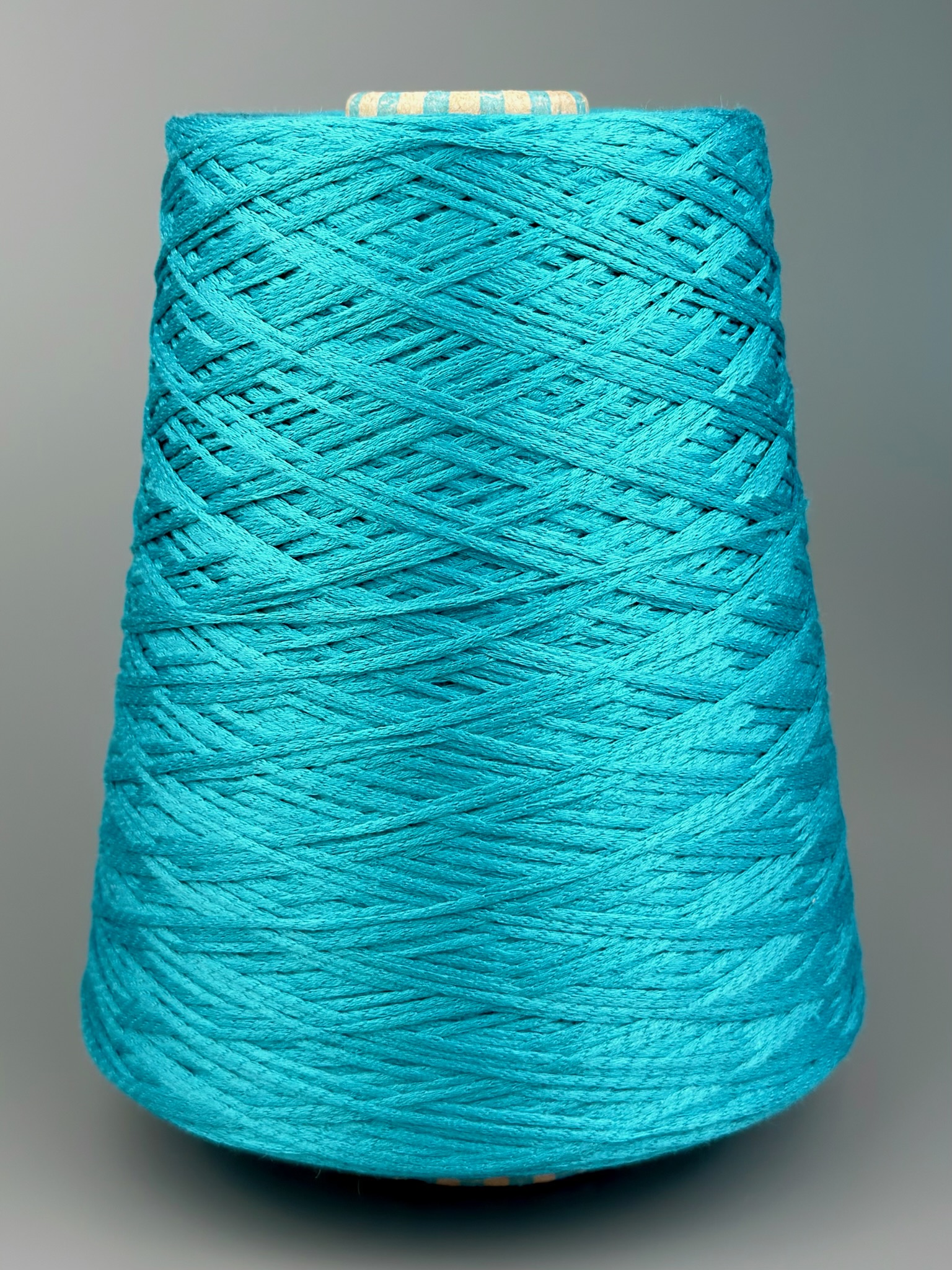 FBSilk Nm 2/100 × 12 – 100 % Soie Schappe AAA Fil en cordon col. Turquoise Méditerranéen photo 2