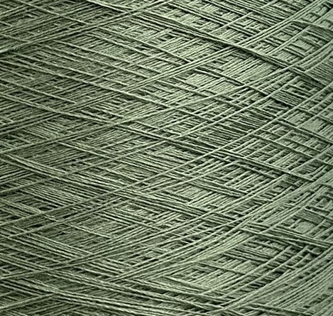 Manifattura Sesia Angel – 100 % Mulberry Schappeseide 3000 m / 100 g col. Salbeigrün (3192)