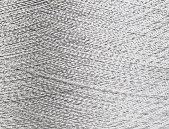 Manifattura Sesia Selinde 2/120 – 100 % Mulberry Schappeseide col. Perlgrau (109)