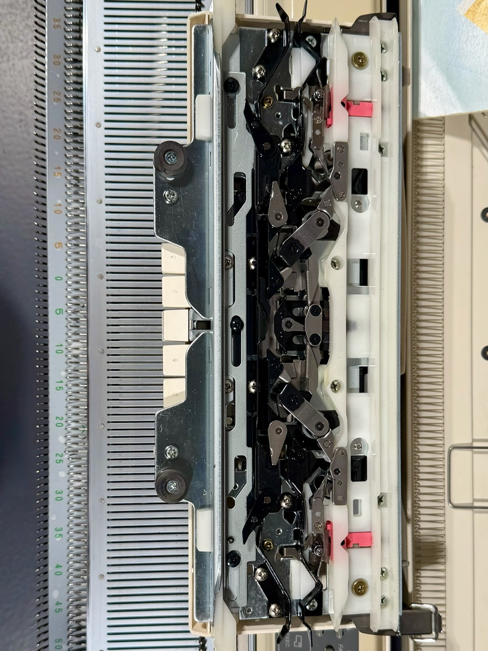 Strickmaschine Brother KH-900 Feinstricker 4.5mm foto 6