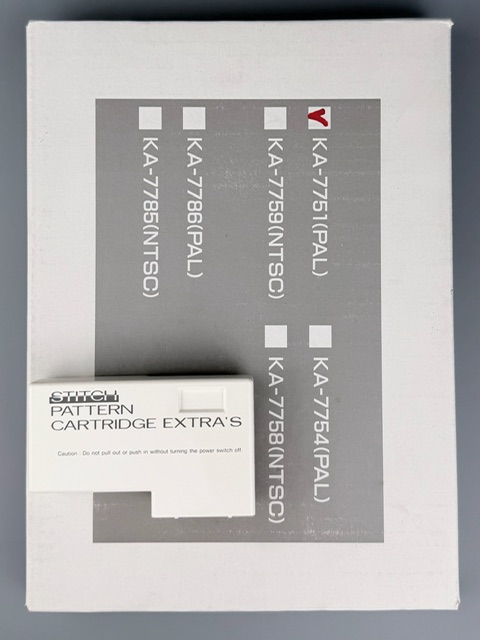 Stitch Pattern Cartridge EXTRA`S für Strickmaschinen