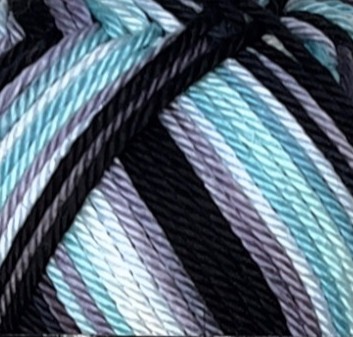 Fiocco Multicolor Blau Schwarz 9530